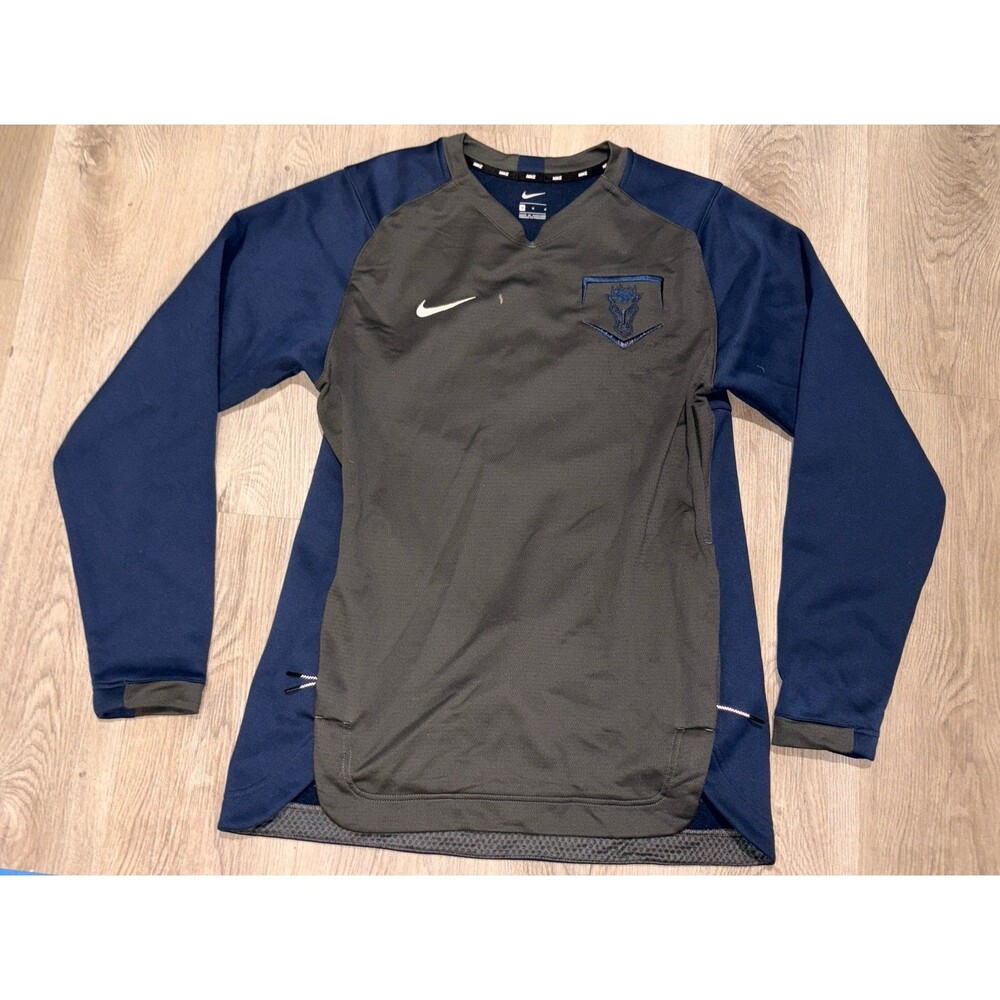 Nike Dri-Fit Team‎ apparel Men’s Medium Grey Navy